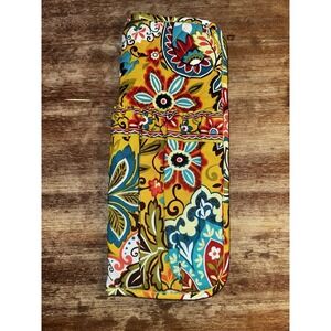 Vera Bradley Provencal Curling & Flat Iron Travel Cover Yellow